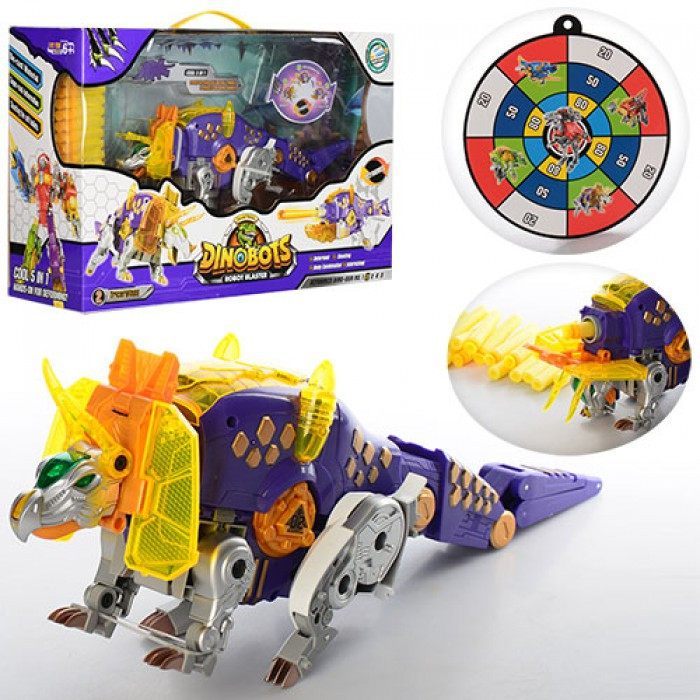 Sb376 Dinobot Transformator Triceratops 30 Cm Blaster Tinta 20 De Sageti