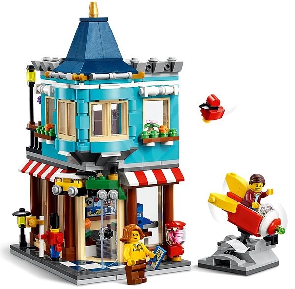 lego creator townhouse toy store construction set