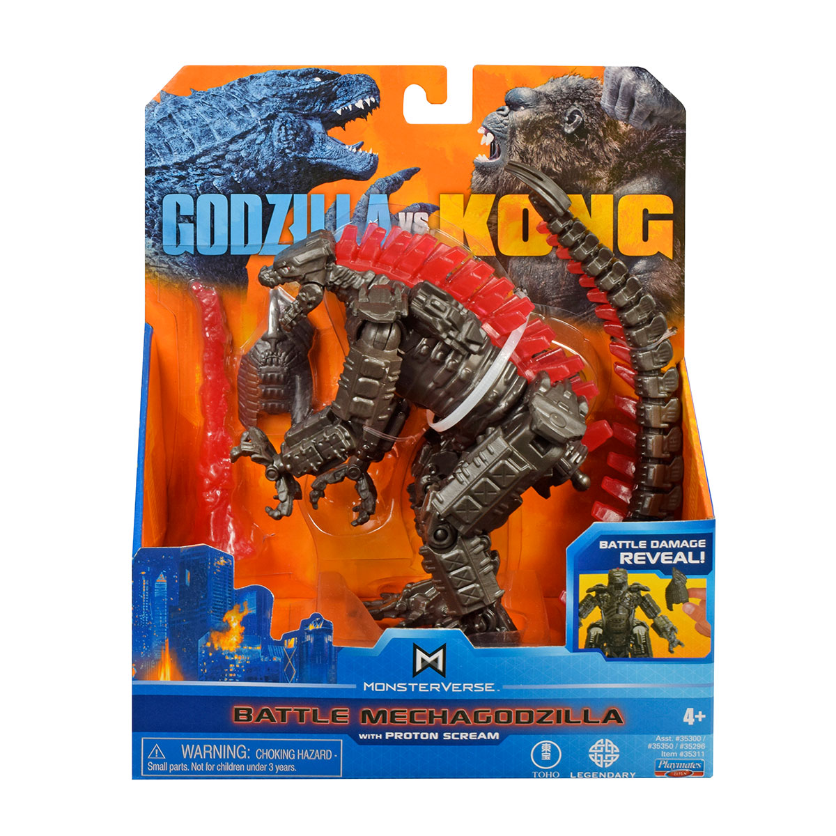 Фигурка Mechagodzilla с красным протоном Godzilla vs. Kong