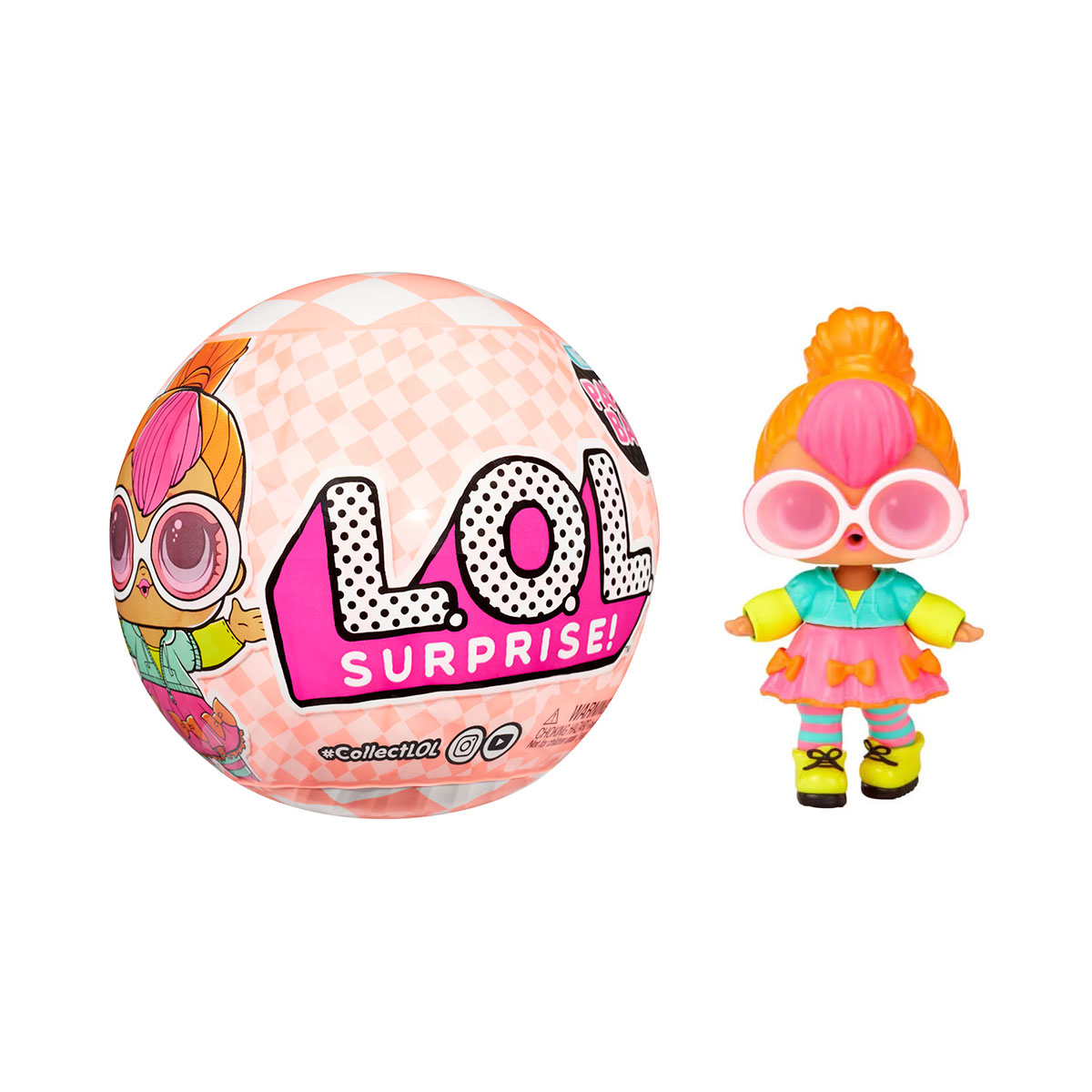 Lol Surprise 707 Neon qt Doll with 7 Surprises including Doll